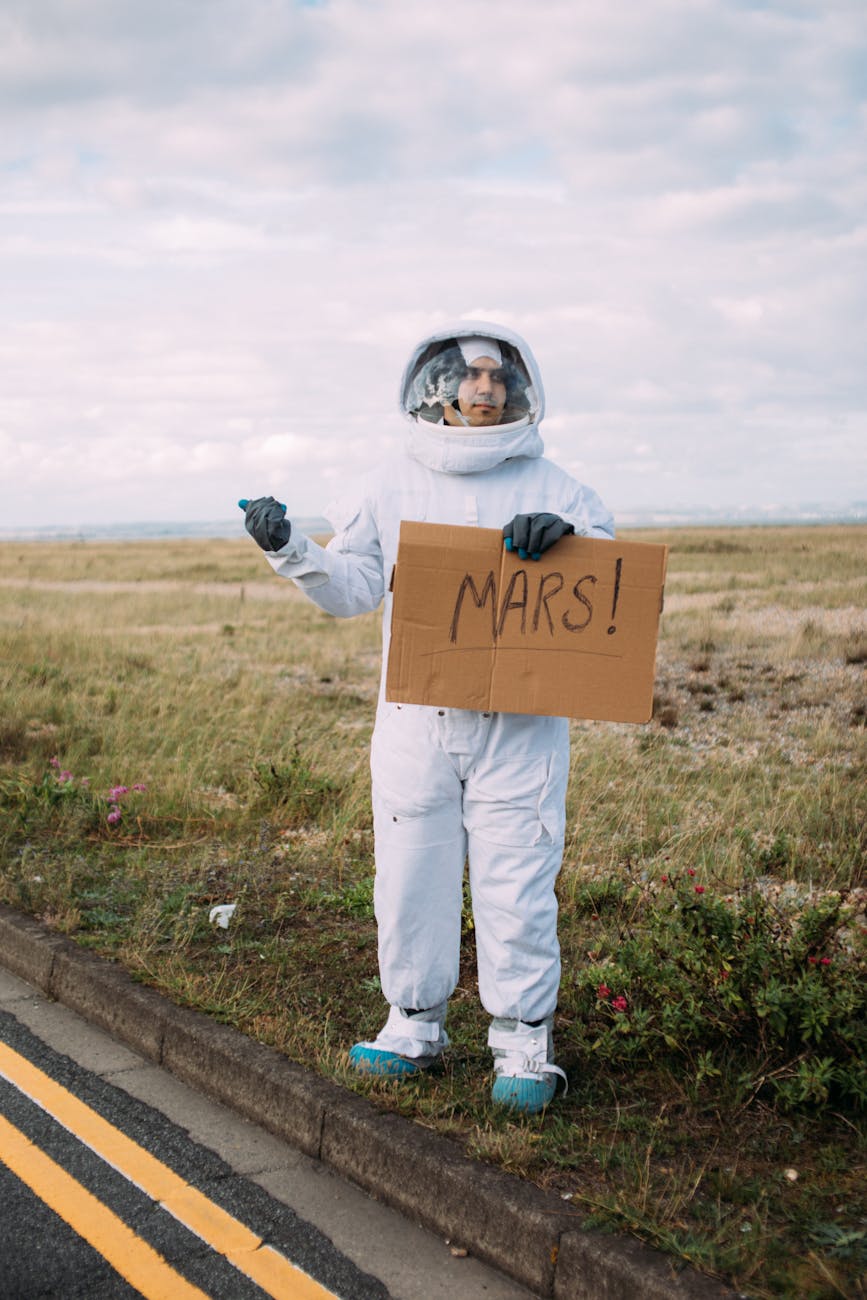 hitchhiking astronaut